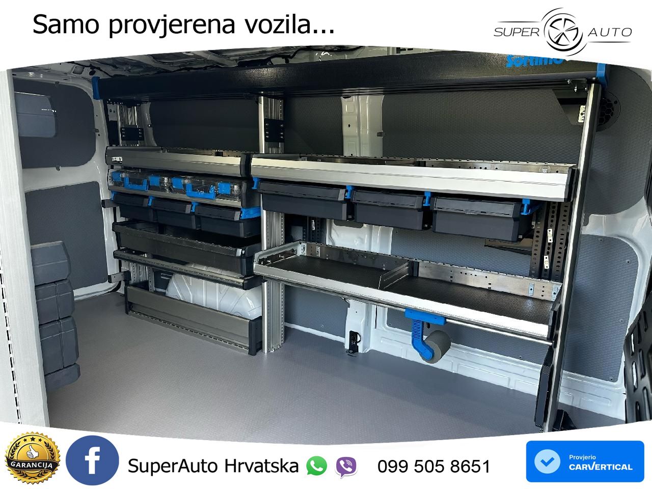 Ford Transit Custom 320 L2 Trend FWD*Sortimoausbau* 150 KS