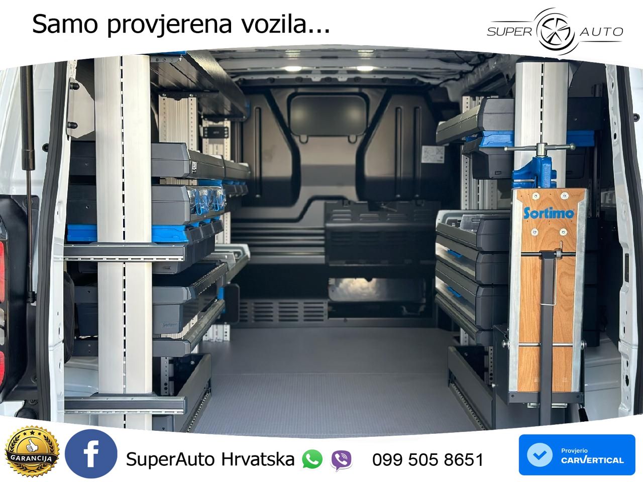 Ford Transit Custom 320 L2 Trend FWD*Sortimoausbau* 150 KS