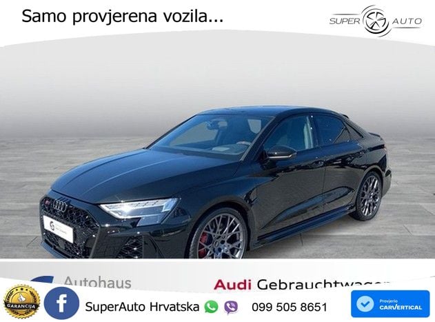 Audi RS3 Sedan 2.5 TFSI (400 KS) quattro S tronic LED+GR SJED+ACC
