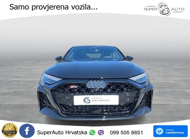 Audi RS3 Sedan 2.5 TFSI (400 KS) quattro S tronic LED+GR SJED+ACC