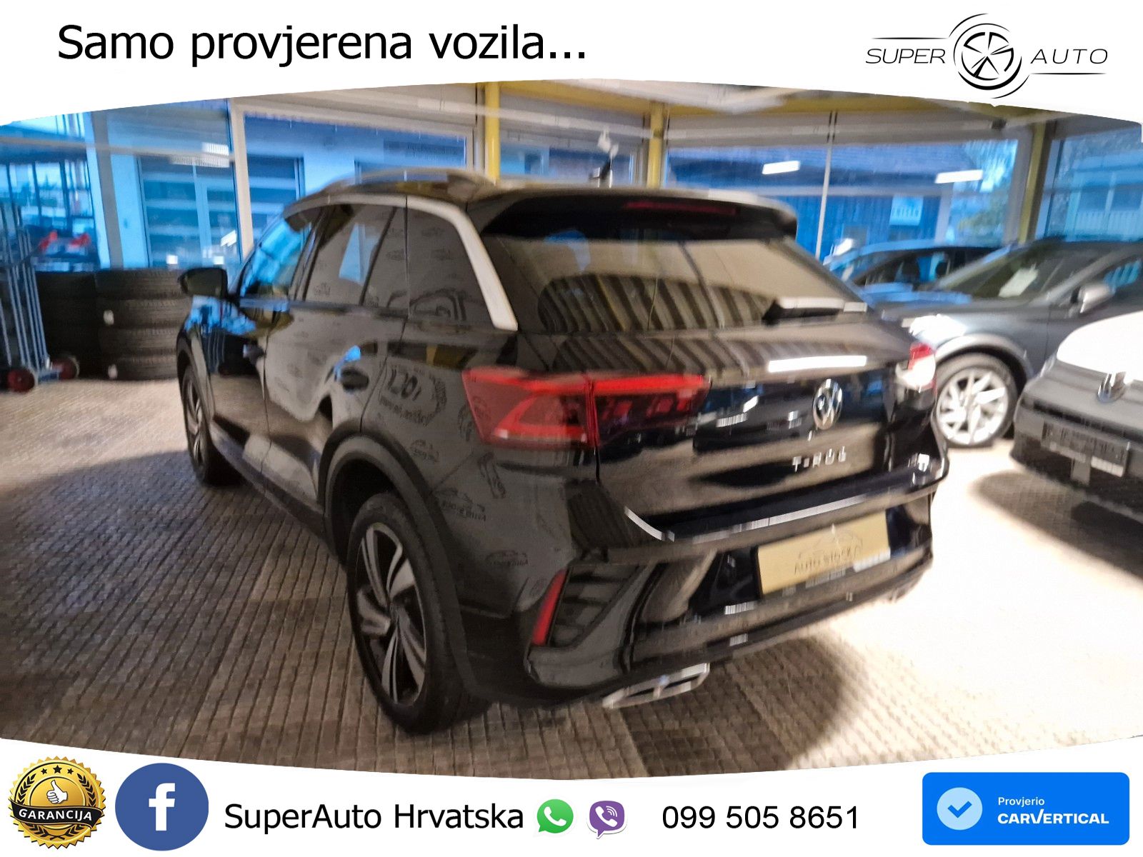 Volkswagen T-Roc 2.0 TDI (150 KS) DSG R-Line LED+GR SJED+ACC