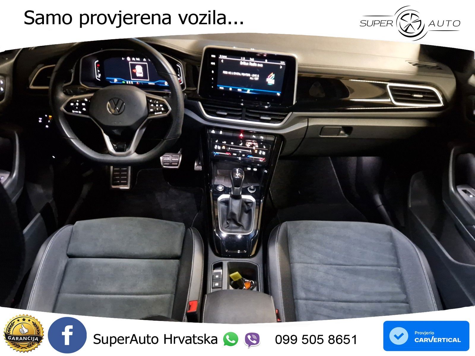 Volkswagen T-Roc 2.0 TDI (150 KS) DSG R-Line LED+GR SJED+ACC
