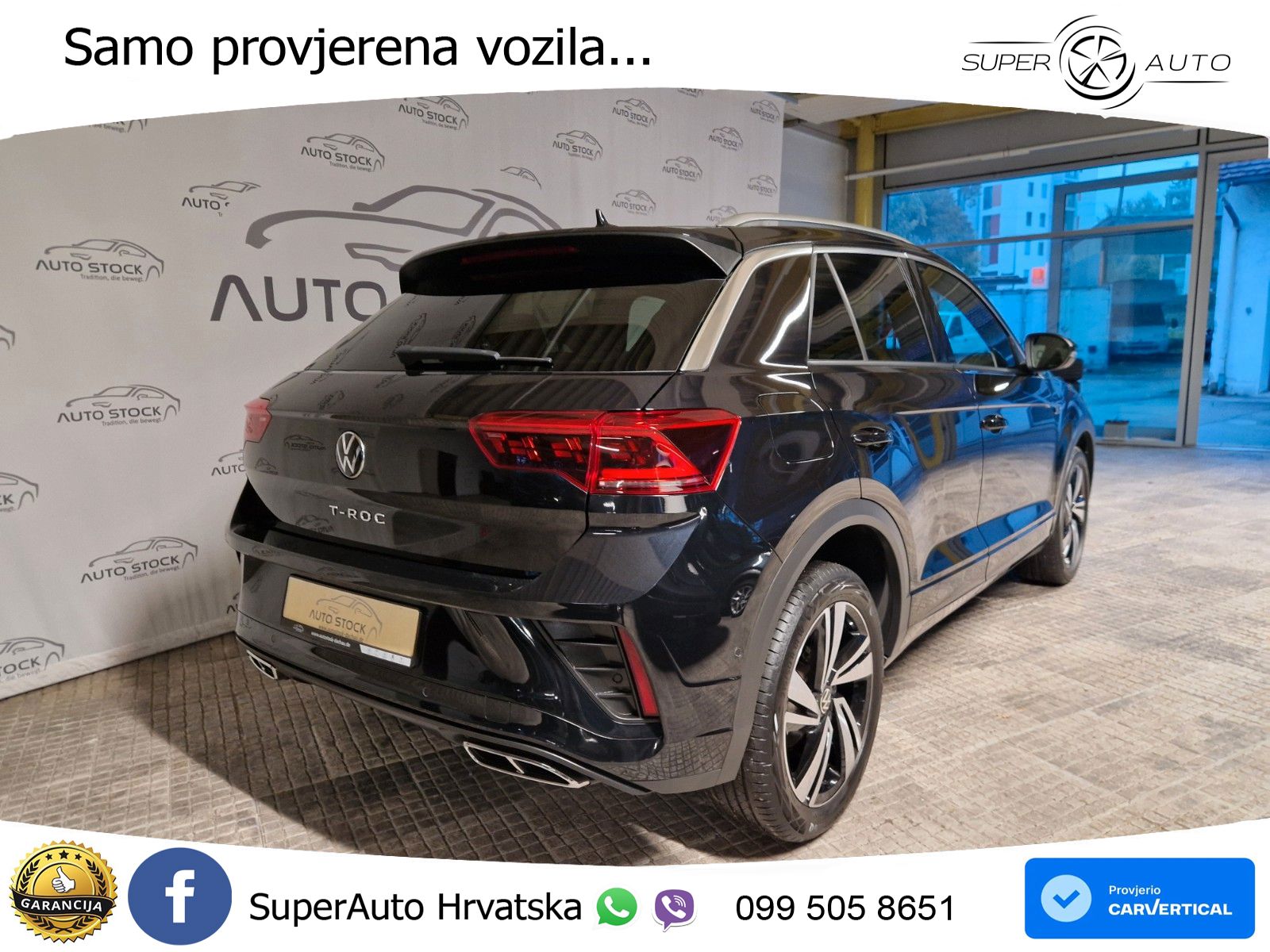 Volkswagen T-Roc 2.0 TDI (150 KS) DSG R-Line LED+GR SJED+ACC