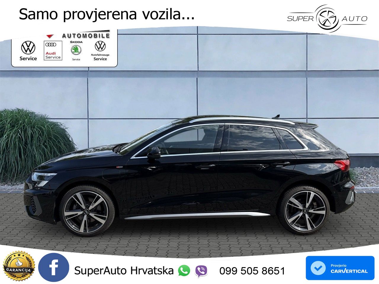 Audi A3 40 TFSIe (204 KS) S tronic S line MATRIX+GR SJED+KAM
