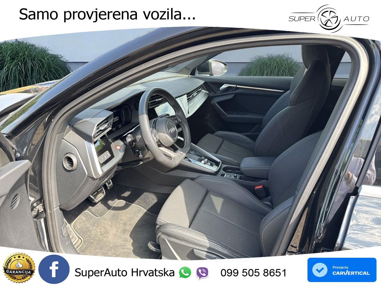 Audi A3 40 TFSIe (204 KS) S tronic S line MATRIX+GR SJED+KAM