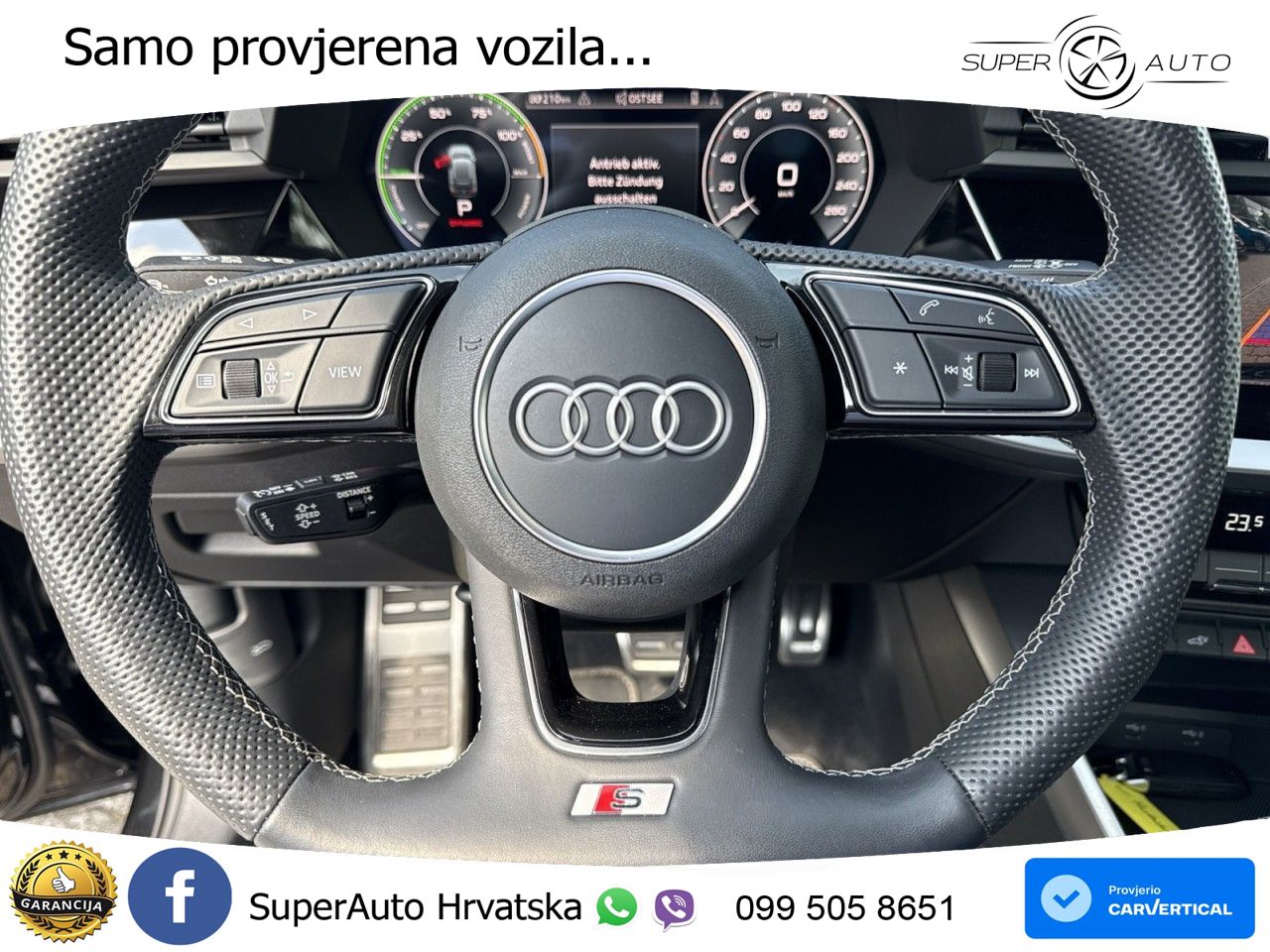 Audi A3 40 TFSIe (204 KS) S tronic S line MATRIX+GR SJED+KAM