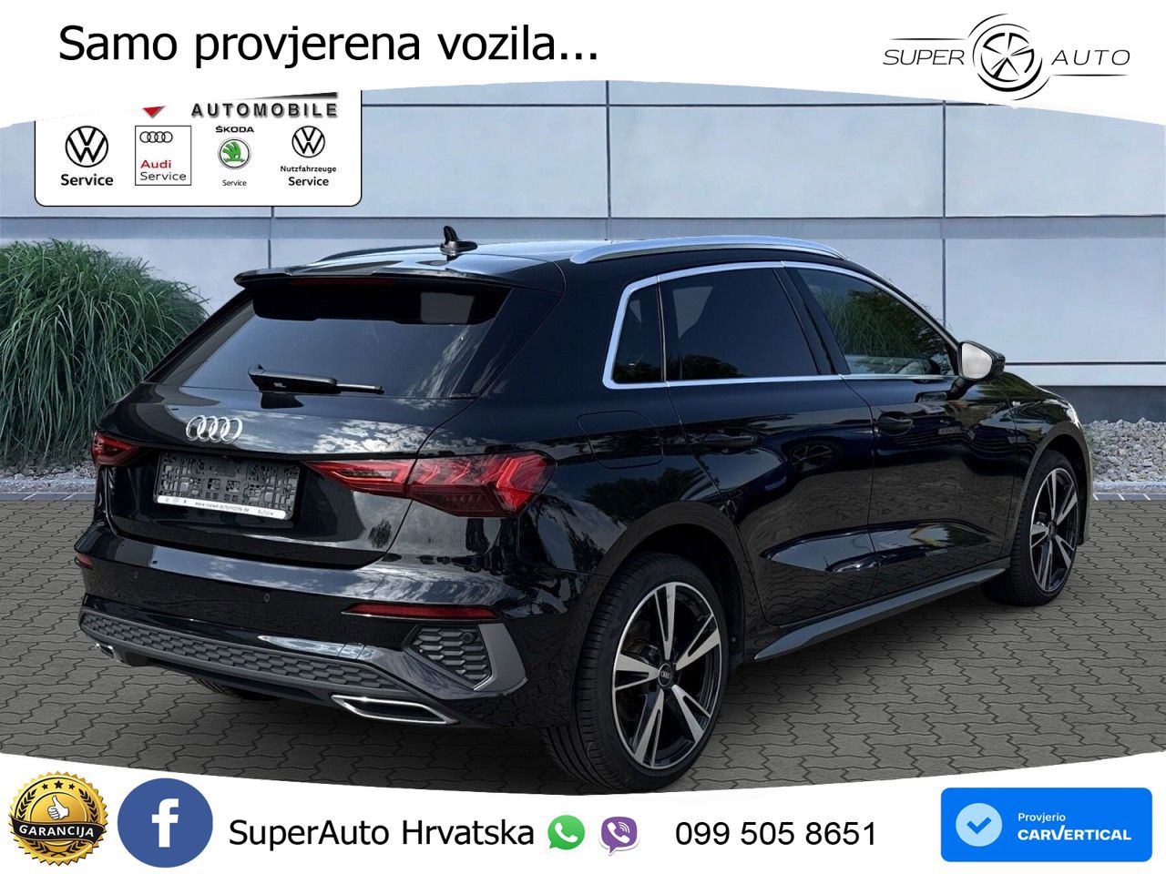 Audi A3 40 TFSIe (204 KS) S tronic S line MATRIX+GR SJED+KAM