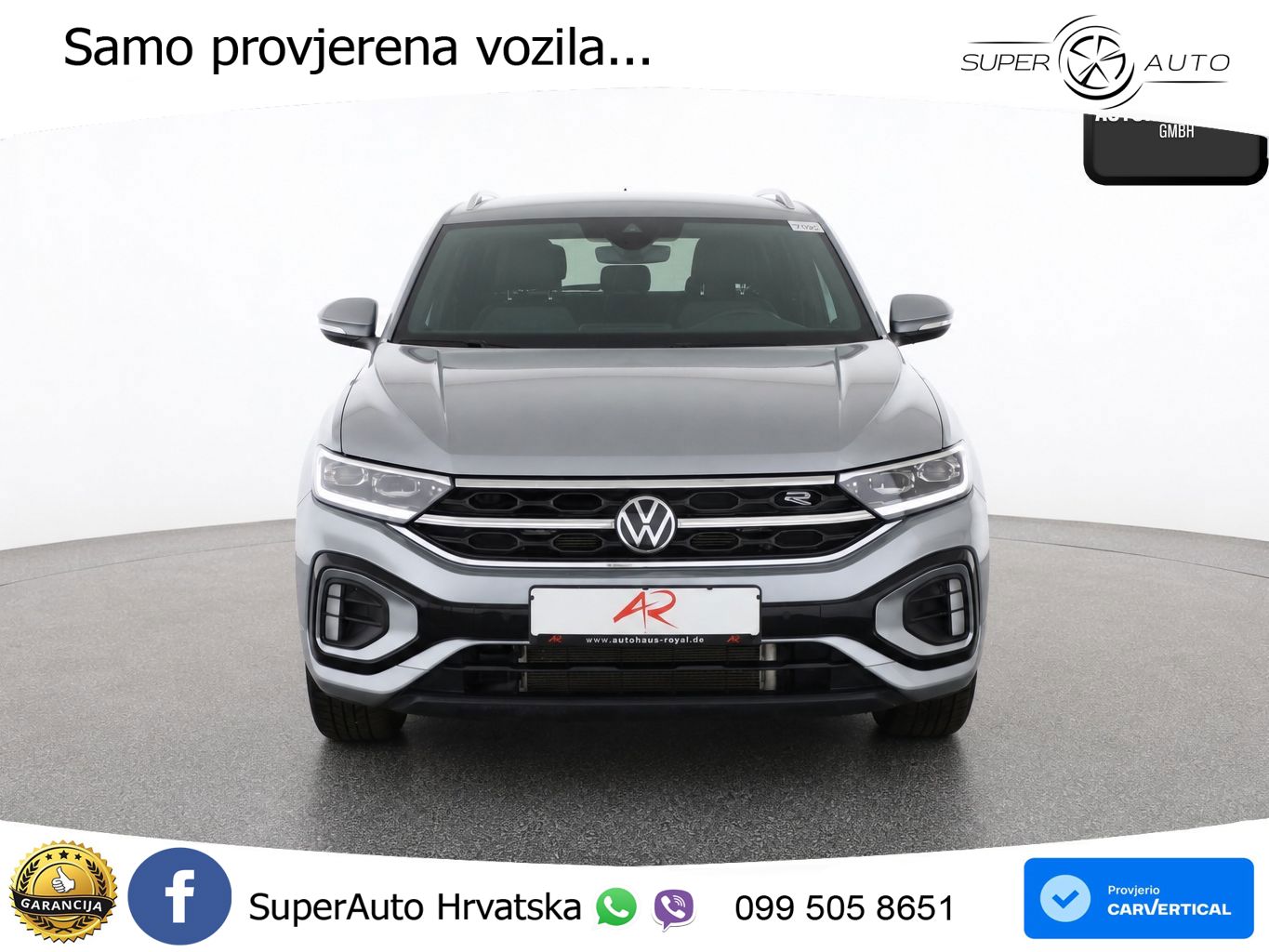Volkswagen T-Roc 1.5 TSI (150 KS) DSG R-Line LED+GR SJED+ACC
