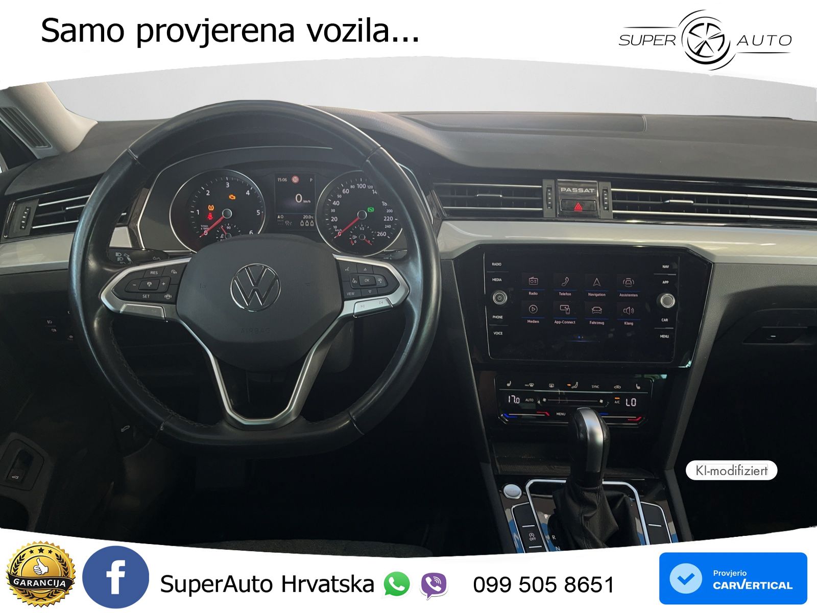Volkswagen Passat Variant 2.0 TDI (150 KS) DSG Business LED+GR SJED+ACC