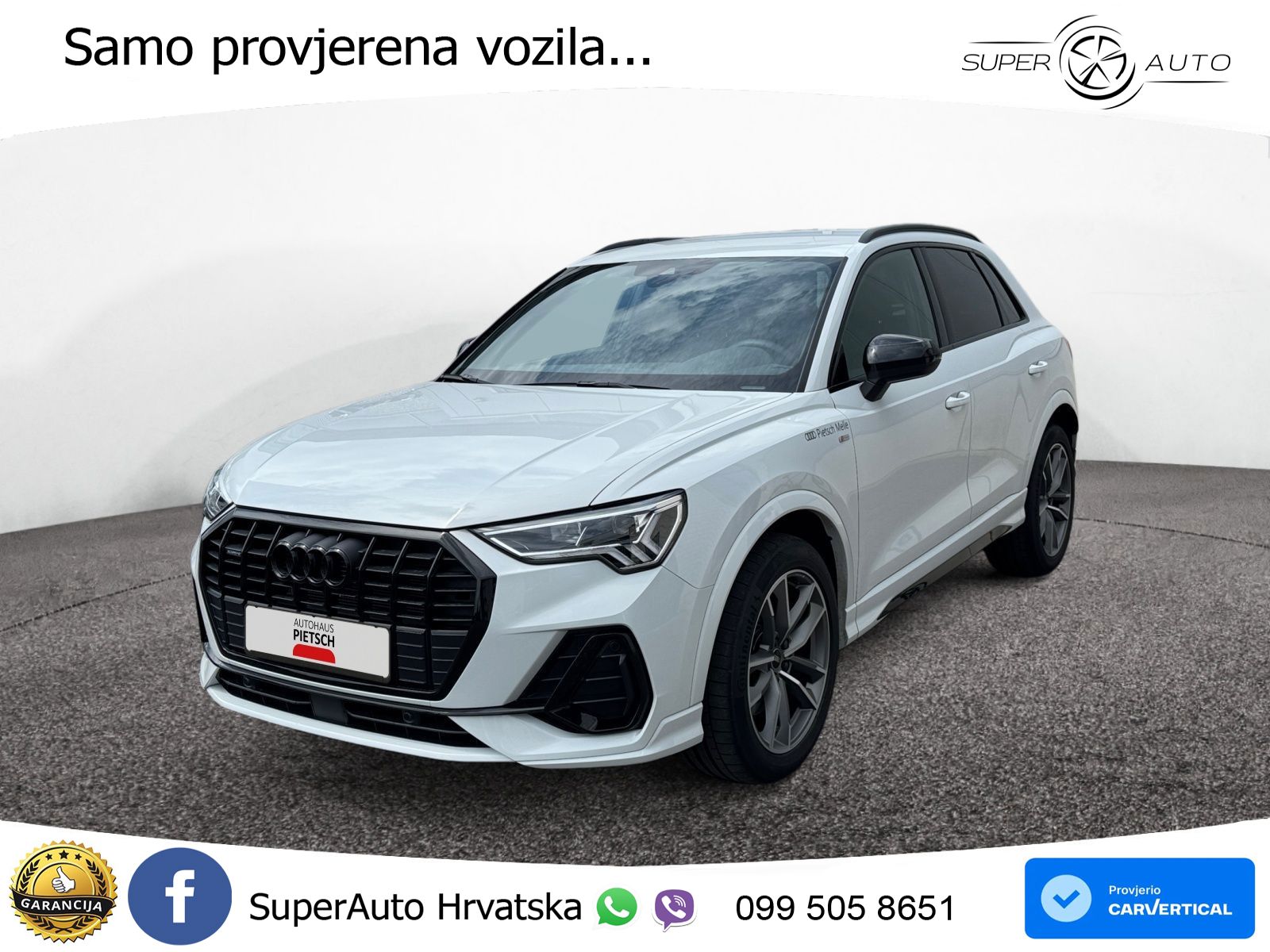 Audi Q3 40 TDI (193 KS) quattro S tronic S line LED+GR SJED+ACC