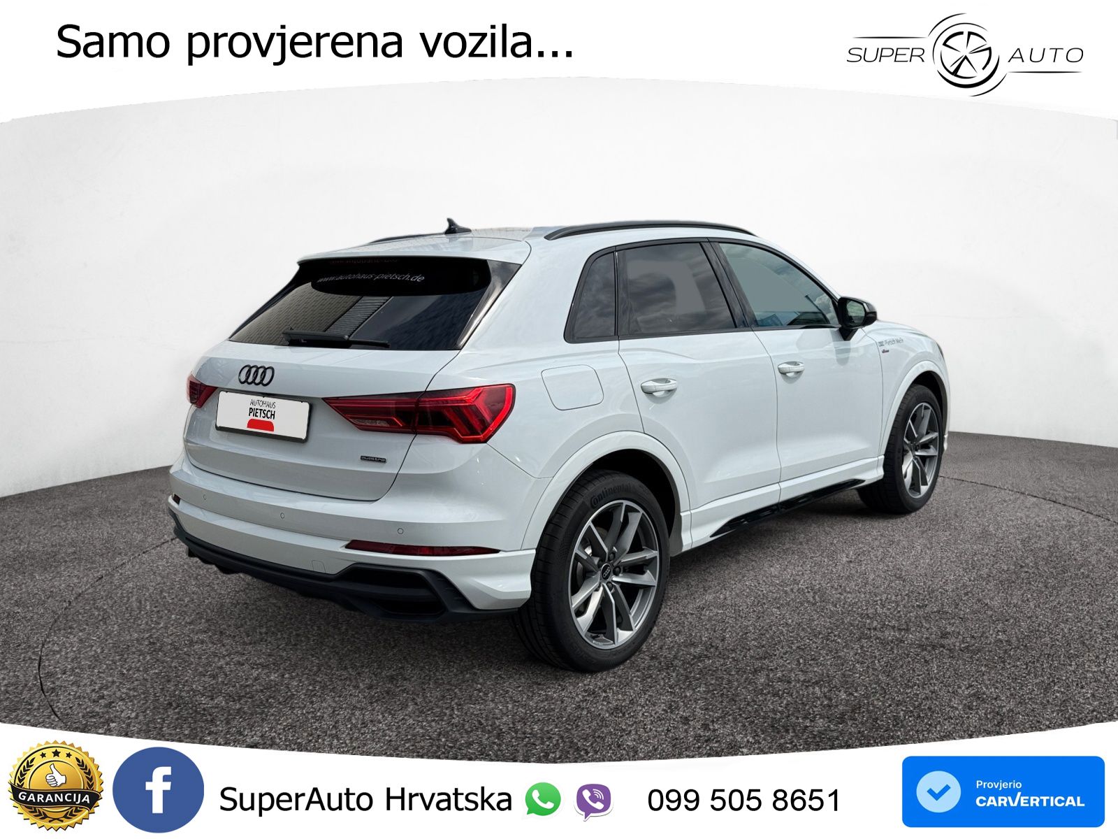 Audi Q3 40 TDI (193 KS) quattro S tronic S line LED+GR SJED+ACC