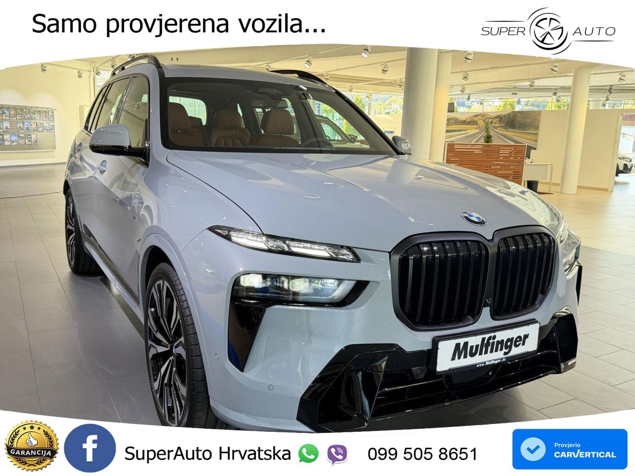 BMW X7 40d (352 KS) xDrive Steptronic ACC+HEAD+4xGR SJED+360+PANO