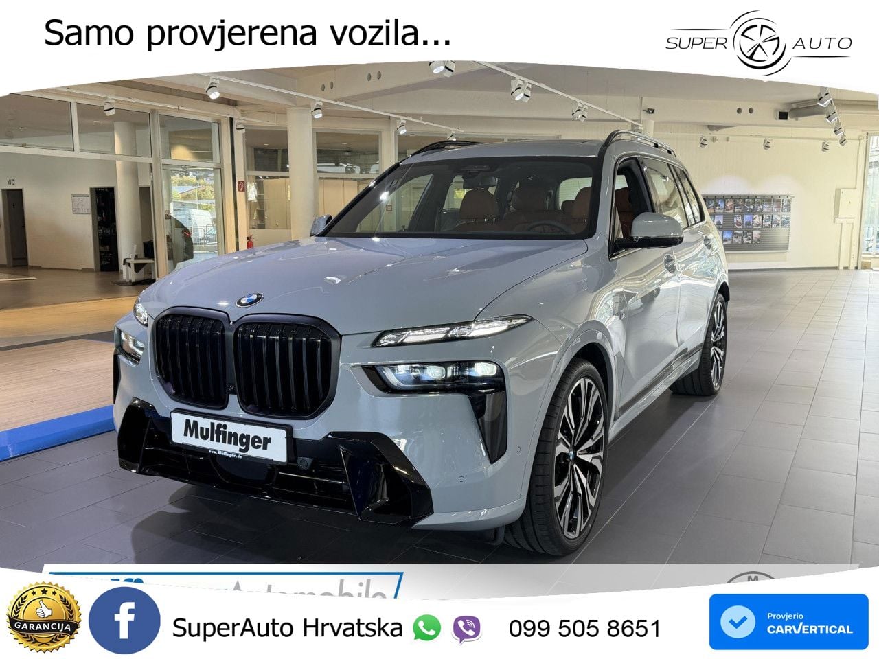 BMW X7 40d (352 KS) xDrive Steptronic ACC+HEAD+4xGR SJED+360+PANO