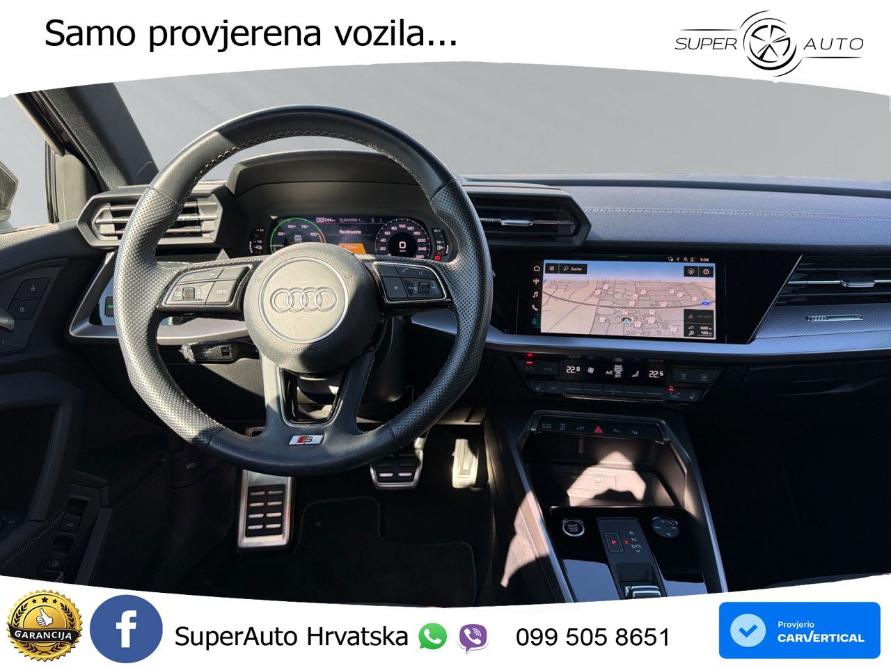 Audi A3 40 TFSIe (204 KS) S tronic S line