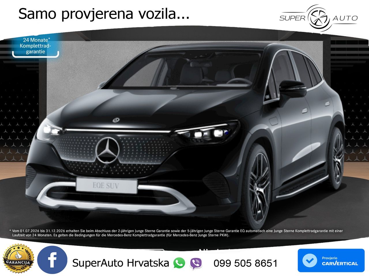 Mercedes EQE SUV 350 98 kWh (292 KS) 4MATIC LED+GR SJED+ACC