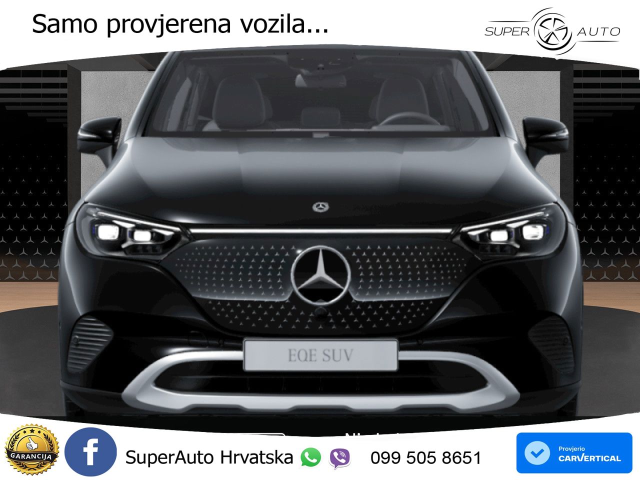 Mercedes EQE SUV 350 98 kWh (292 KS) 4MATIC LED+GR SJED+ACC