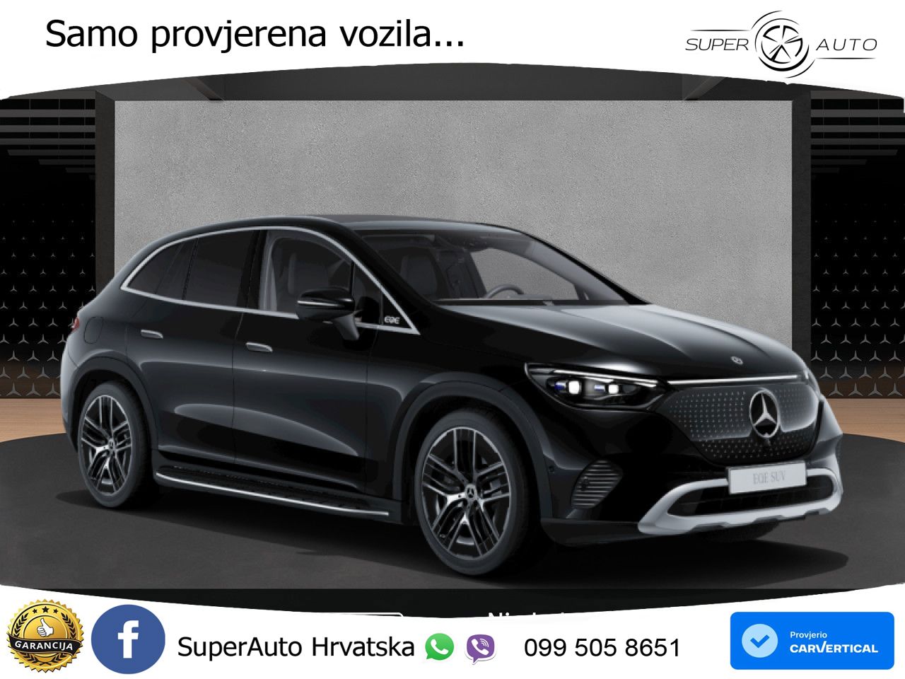 Mercedes EQE SUV 350 98 kWh (292 KS) 4MATIC LED+GR SJED+ACC