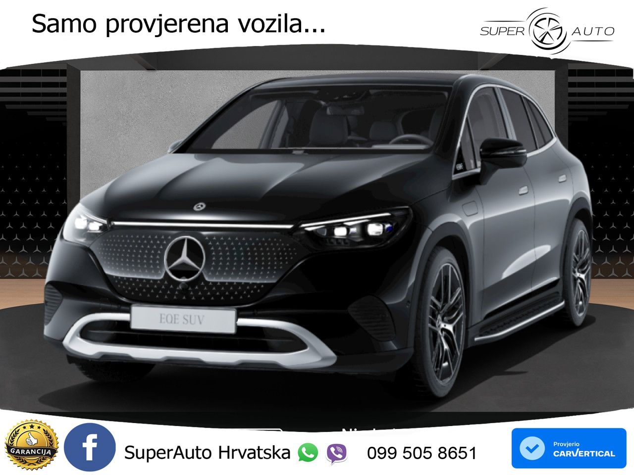 Mercedes EQE SUV 350 98 kWh (292 KS) 4MATIC LED+GR SJED+ACC