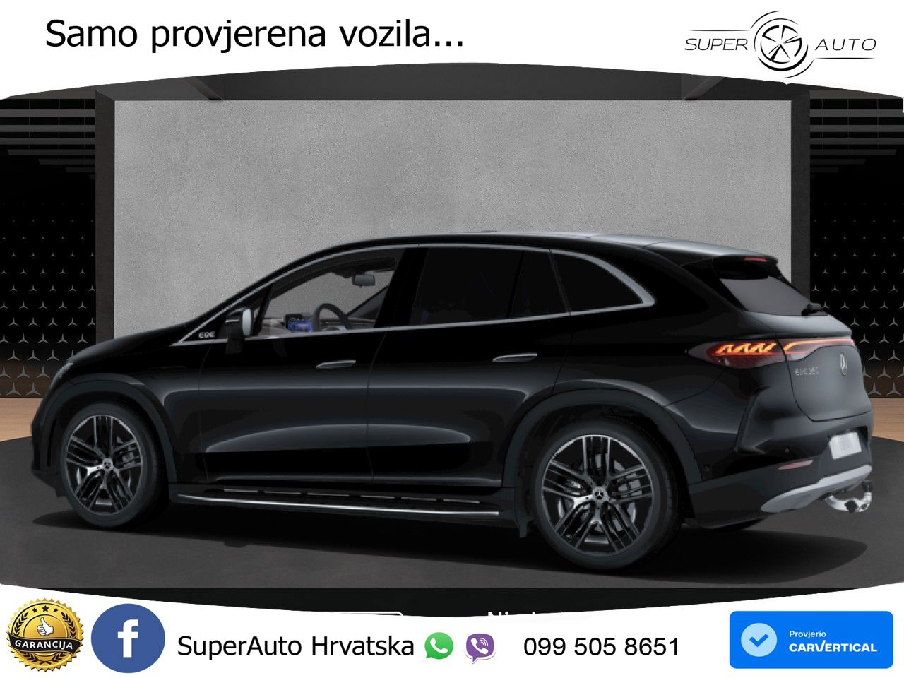 Mercedes EQE SUV 350 98 kWh (292 KS) 4MATIC LED+GR SJED+ACC