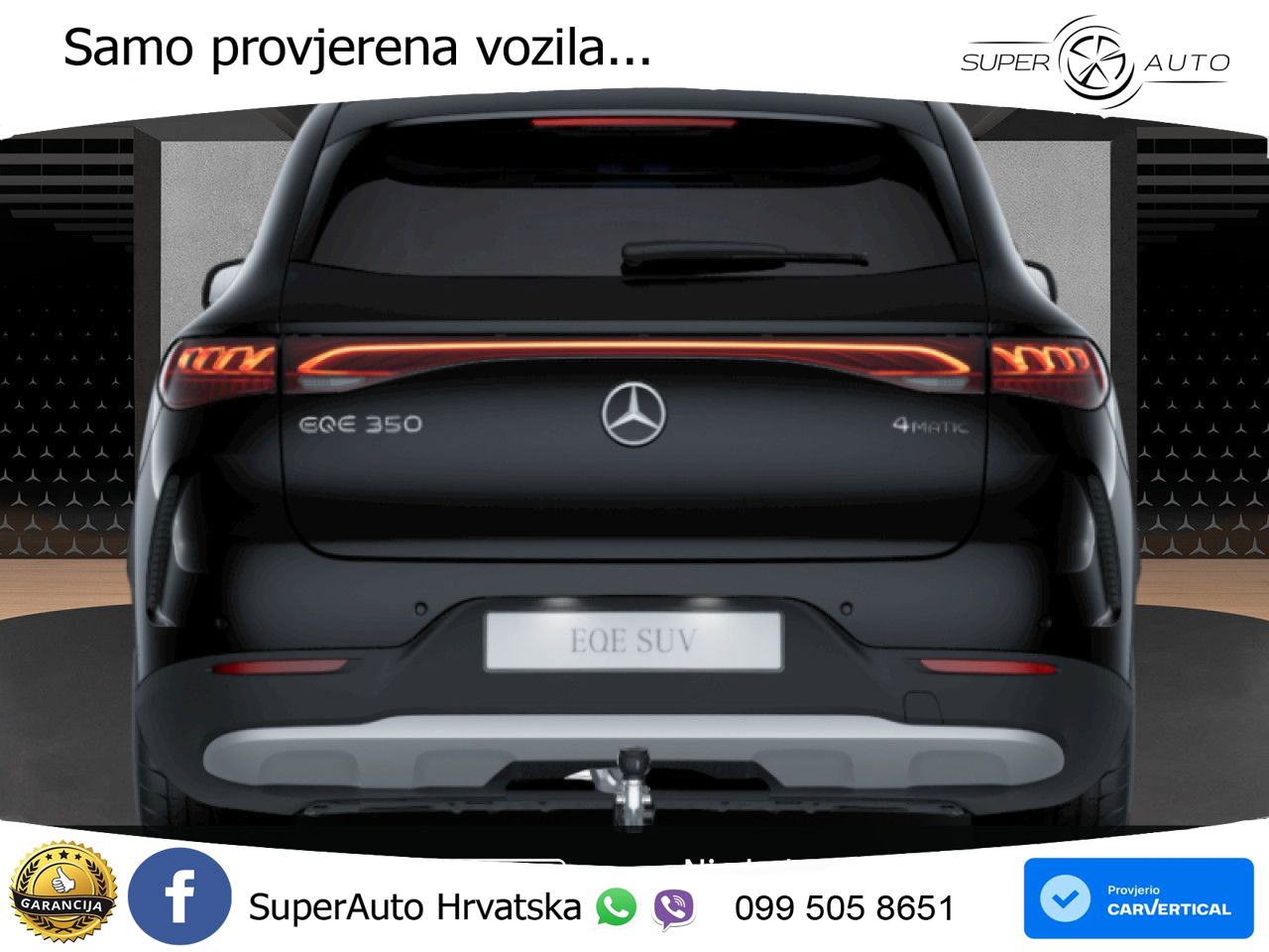 Mercedes EQE SUV 350 98 kWh (292 KS) 4MATIC LED+GR SJED+ACC