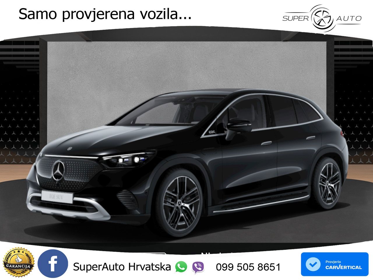 Mercedes EQE SUV 350 98 kWh (292 KS) 4MATIC LED+GR SJED+ACC