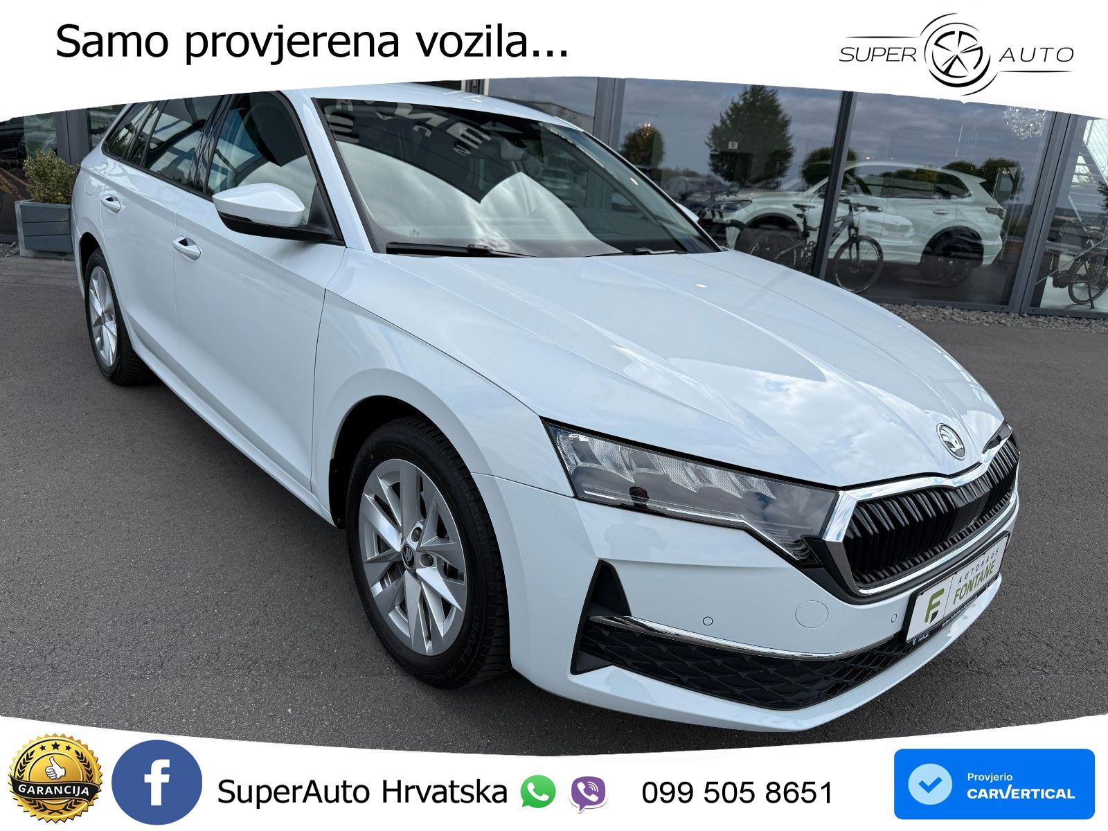 Škoda Octavia Combi 2.0 TDI (150 KS) DSG Selection LED+GR SJED+ACC
