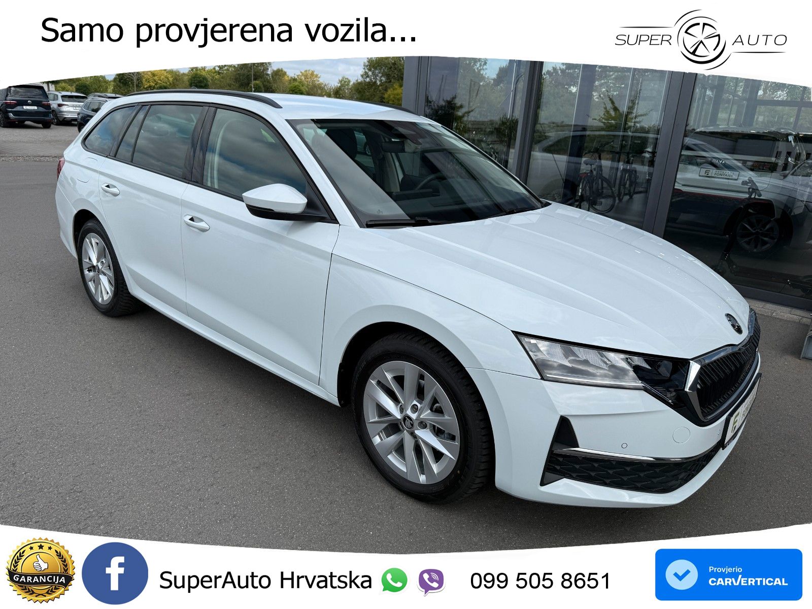 Škoda Octavia Combi 2.0 TDI (150 KS) DSG Selection LED+GR SJED+ACC