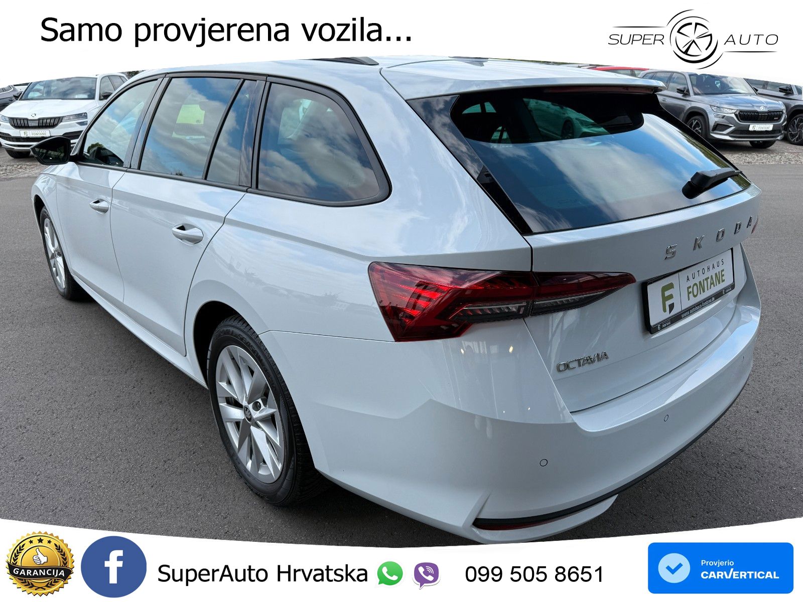 Škoda Octavia Combi 2.0 TDI (150 KS) DSG Selection LED+GR SJED+ACC