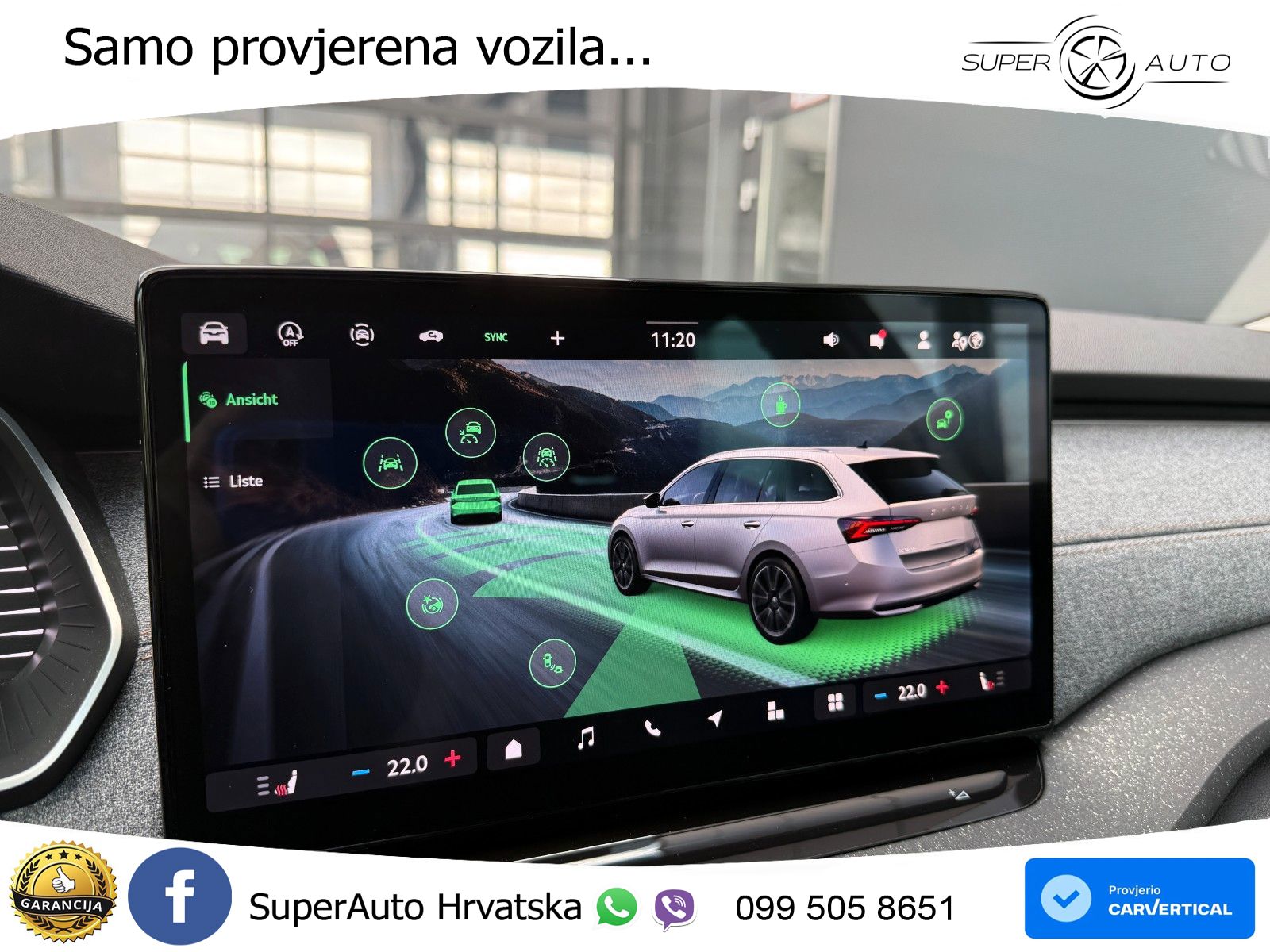 Škoda Octavia Combi 2.0 TDI (150 KS) DSG Selection LED+GR SJED+ACC
