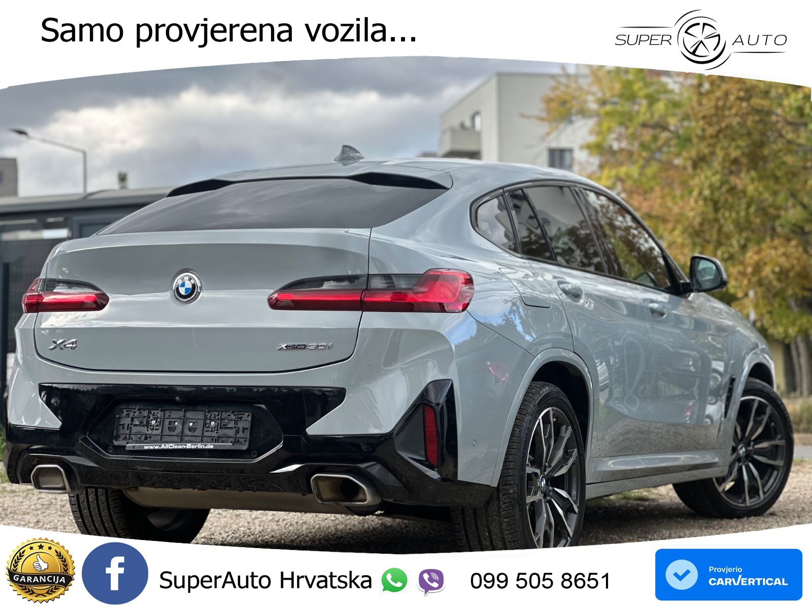 BMW X4 30i (245 KS) xDrive Steptronic M Sport