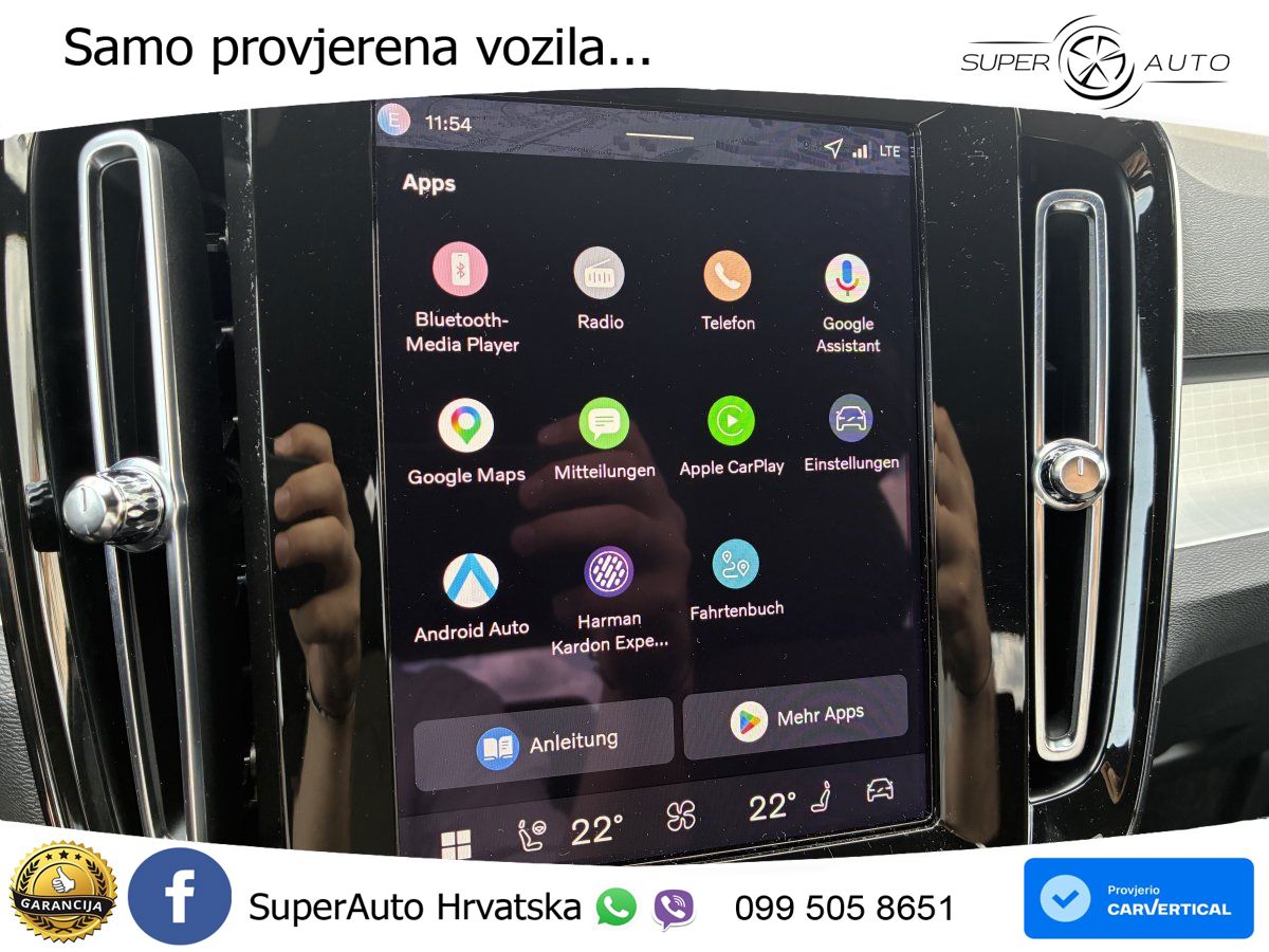 Volvo XC40 2.0 B3 163 KS Automatic LED+GR SJED+ACC