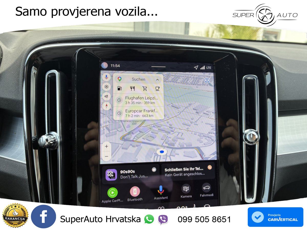 Volvo XC40 2.0 B3 163 KS Automatic LED+GR SJED+ACC