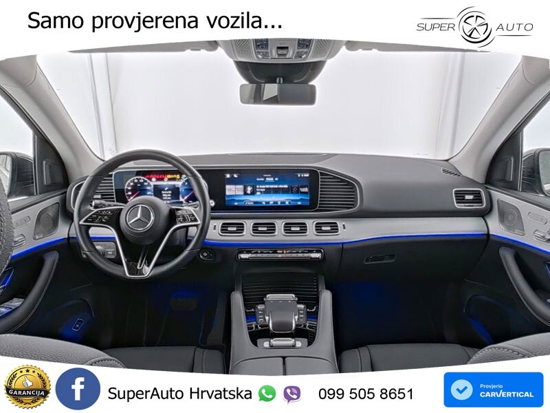 Mercedes GLE 450d (367 KS) EQ Boost 4MATIC 9G-TRONIC AMG ZRAČNI+ACC+GR SJED+KAM+PANO