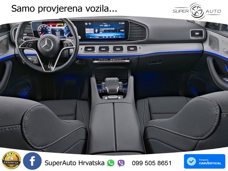 Mercedes GLE 450d (367 KS) EQ Boost 4MATIC 9G-TRONIC AMG ZRAČNI+ACC+GR SJED+KAM+PANO