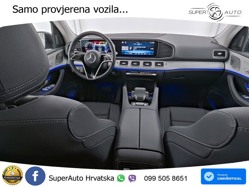 Mercedes GLE 450d (367 KS) EQ Boost 4MATIC 9G-TRONIC AMG ZRAČNI+ACC+GR SJED+KAM+PANO