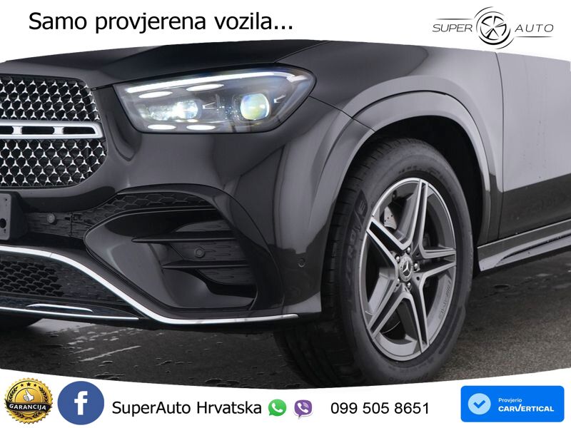Mercedes GLE 450d (367 KS) EQ Boost 4MATIC 9G-TRONIC AMG ZRAČNI+ACC+GR SJED+KAM+PANO