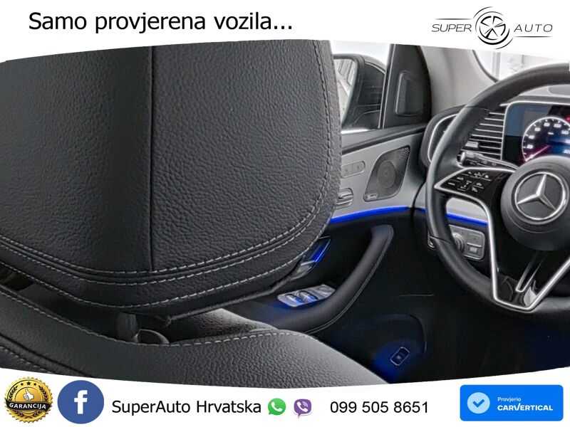 Mercedes GLE 450d (367 KS) EQ Boost 4MATIC 9G-TRONIC AMG ZRAČNI+ACC+GR SJED+KAM+PANO