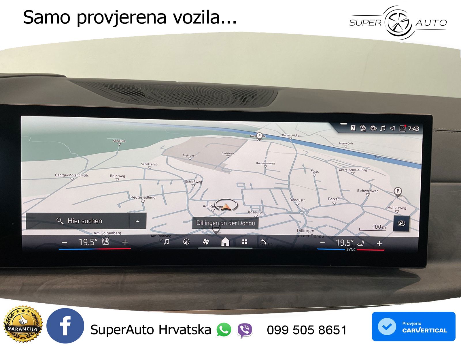 BMW X7 40d (352 KS) xDrive Steptronic ZRAČNI+ACC+GR SJED+KAM+PANO
