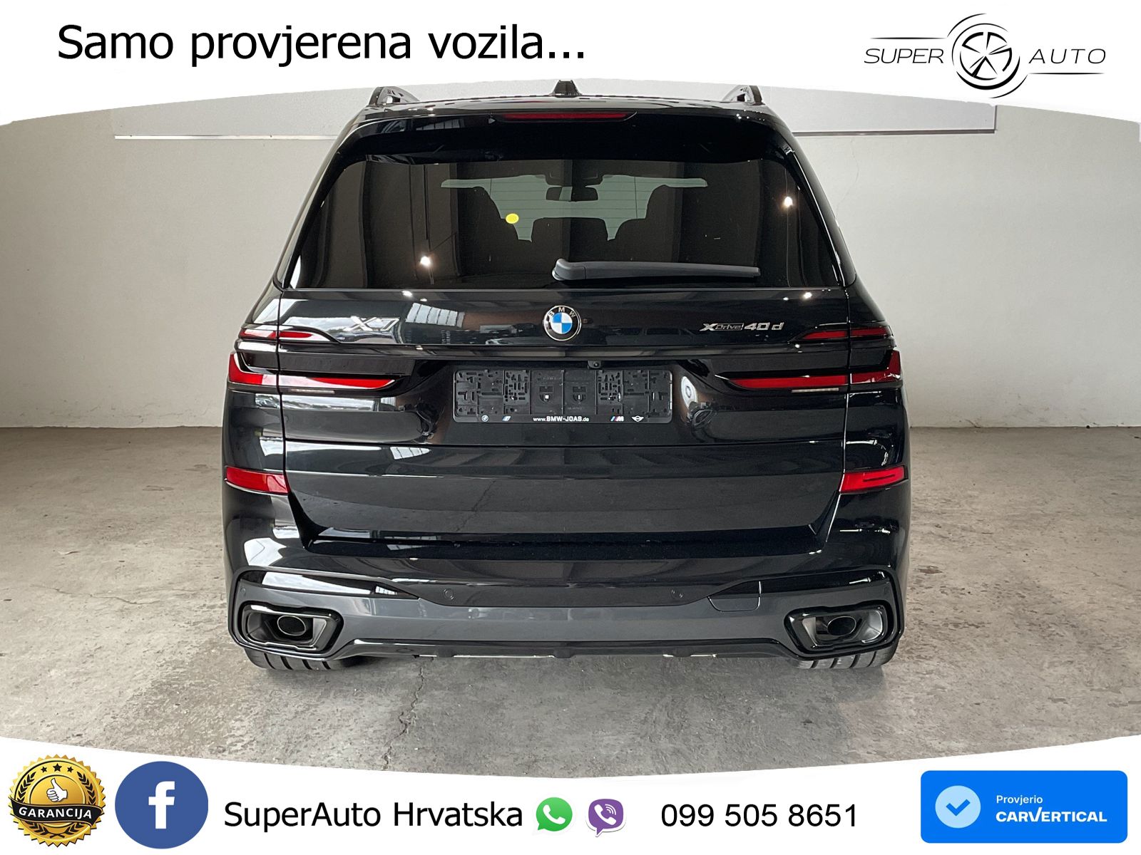 BMW X7 40d (352 KS) xDrive Steptronic ZRAČNI+ACC+GR SJED+KAM+PANO