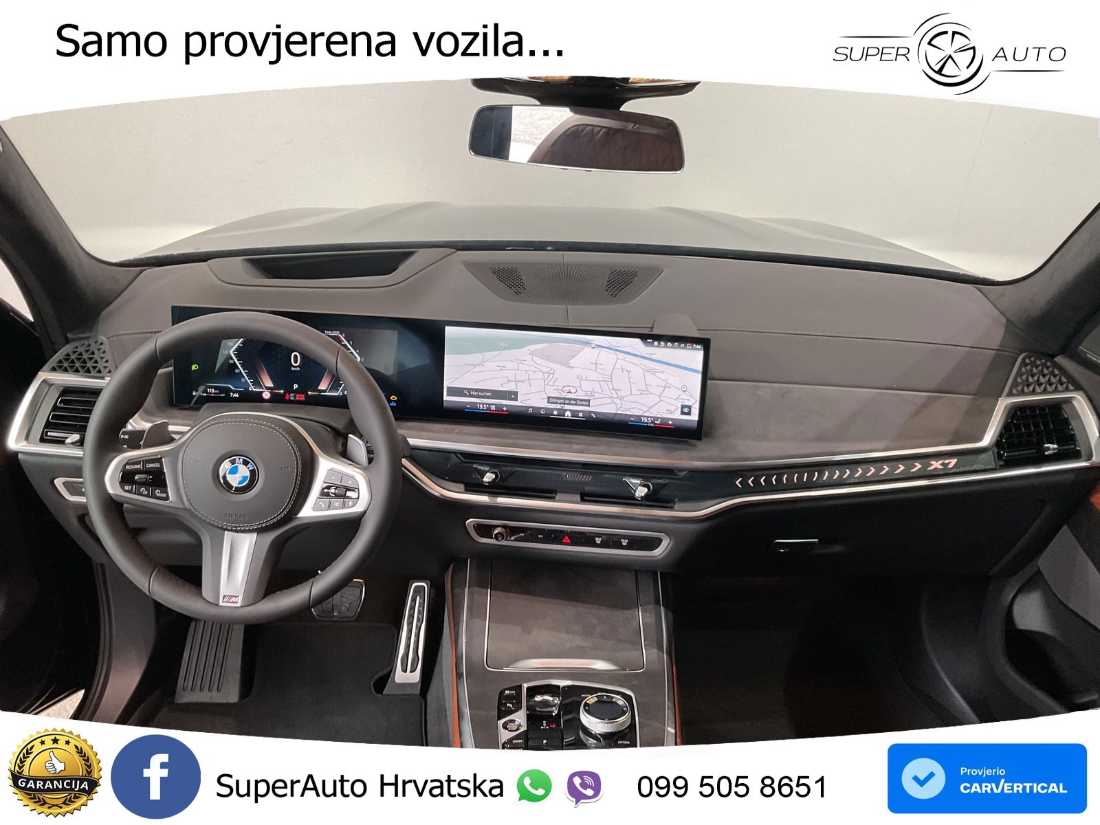 BMW X7 40d (352 KS) xDrive Steptronic ZRAČNI+ACC+GR SJED+KAM+PANO