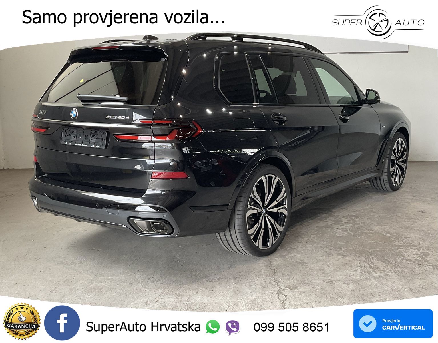 BMW X7 40d (352 KS) xDrive Steptronic ZRAČNI+ACC+GR SJED+KAM+PANO