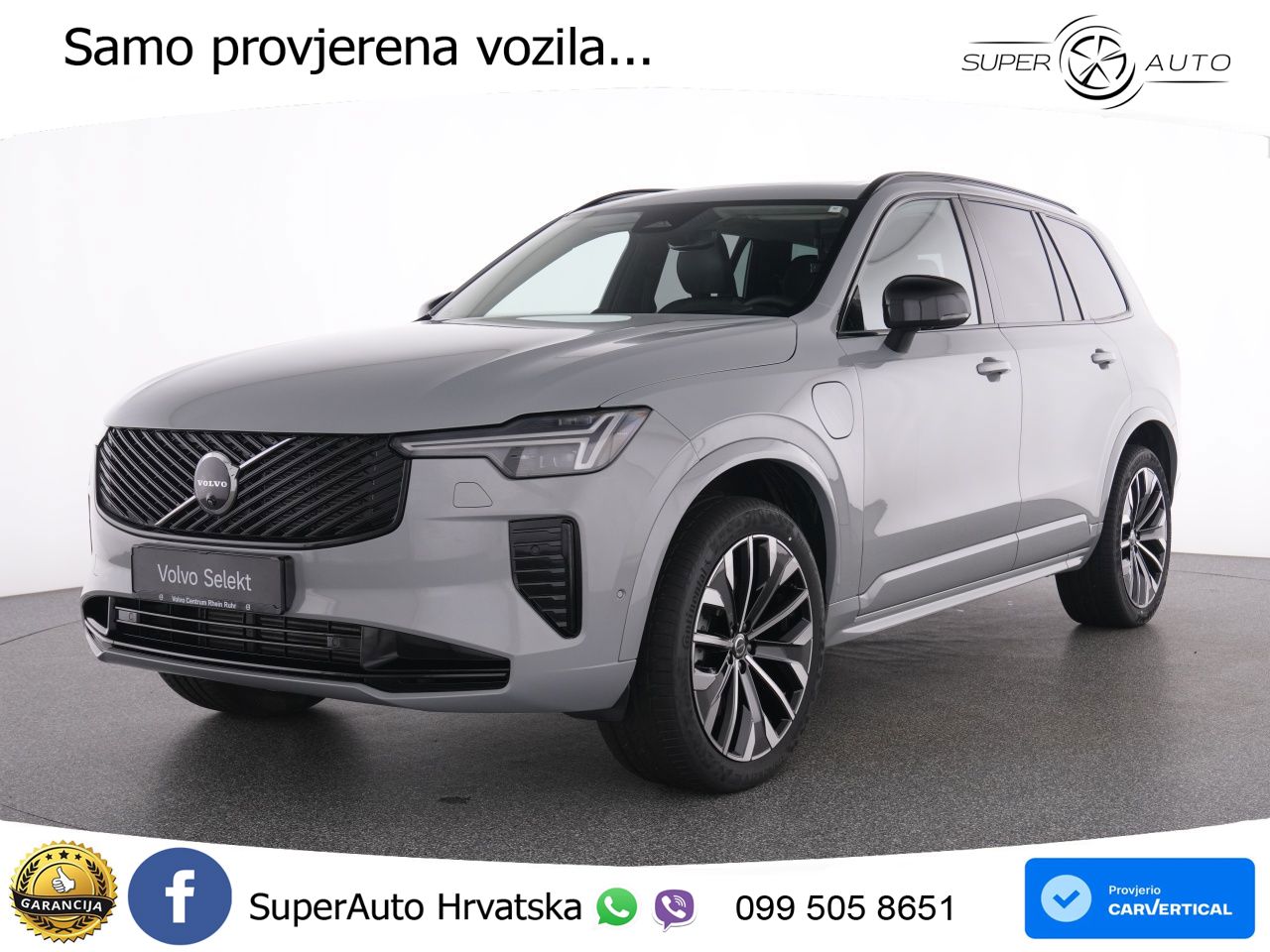 Volvo XC90 2.0 T8 AWD Automatic ACC+HEAD+4xGR SJED+360+PANO