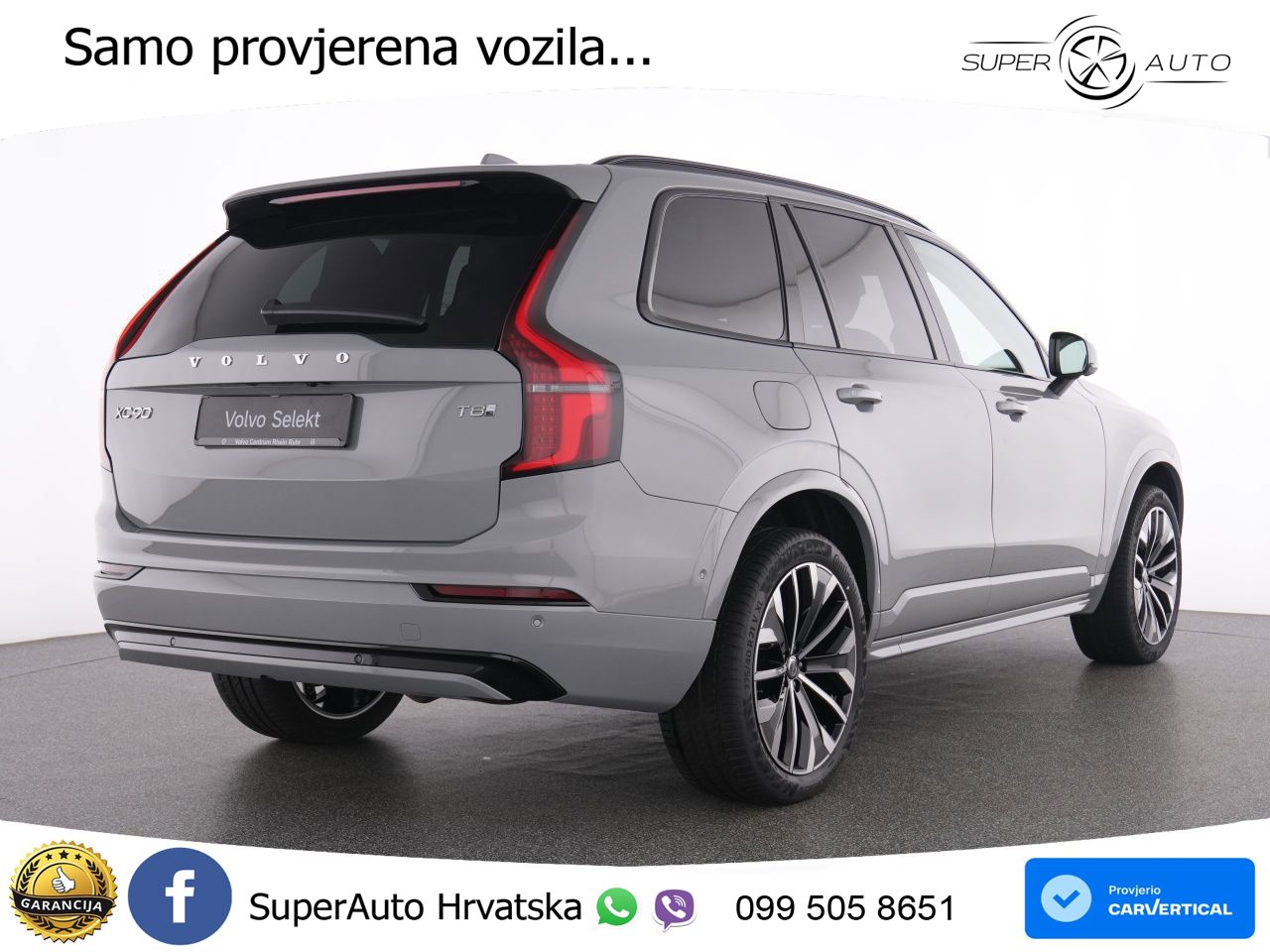 Volvo XC90 2.0 T8 AWD Automatic ACC+HEAD+4xGR SJED+360+PANO