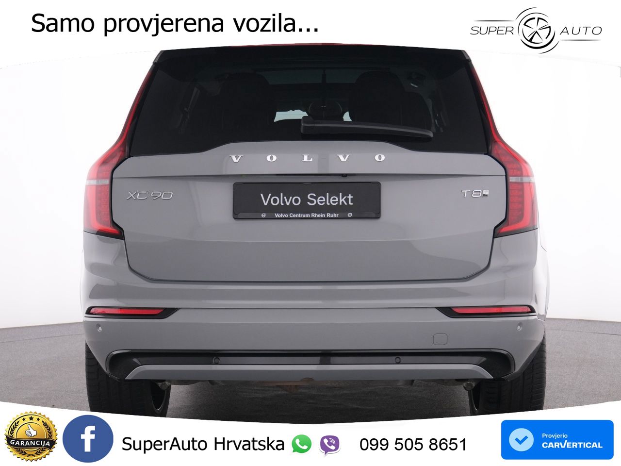 Volvo XC90 2.0 T8 AWD Automatic ACC+HEAD+4xGR SJED+360+PANO