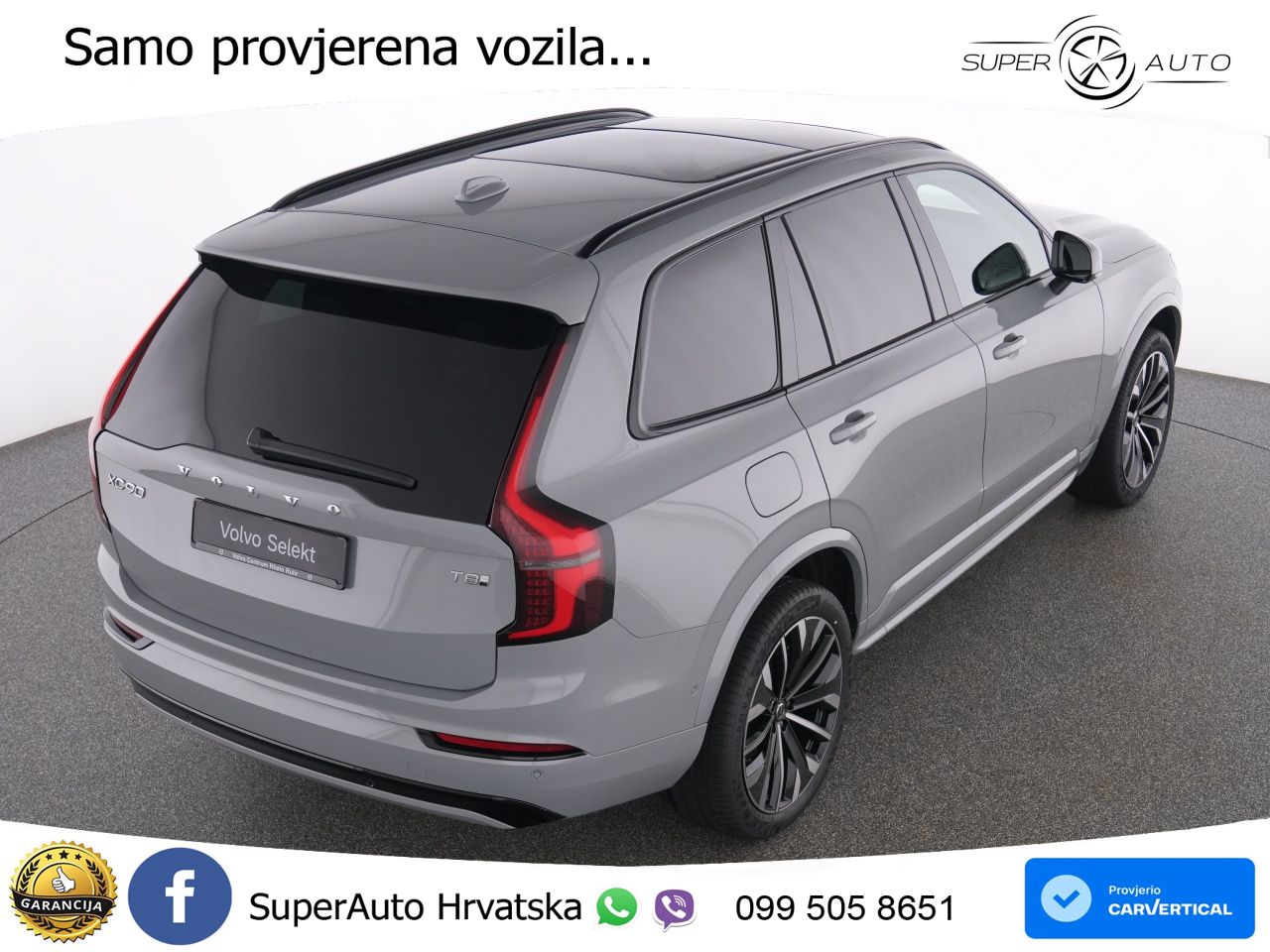 Volvo XC90 2.0 T8 AWD Automatic ACC+HEAD+4xGR SJED+360+PANO