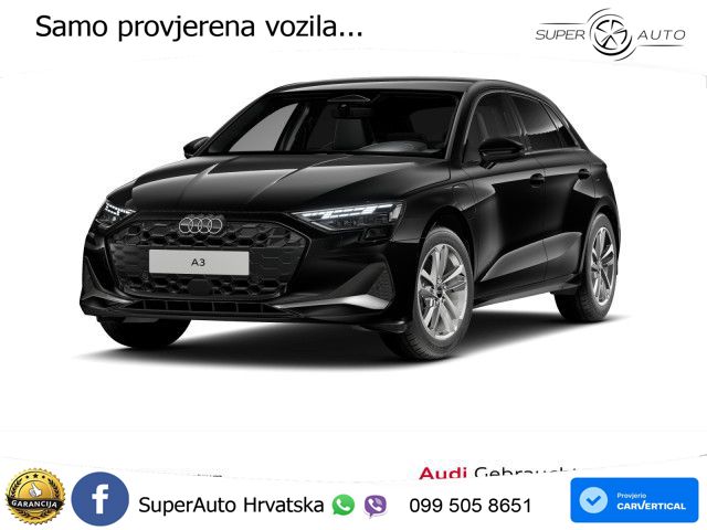 Audi A3 40 TFSIe (204 KS) S tronic LED+GR SJED+ACC