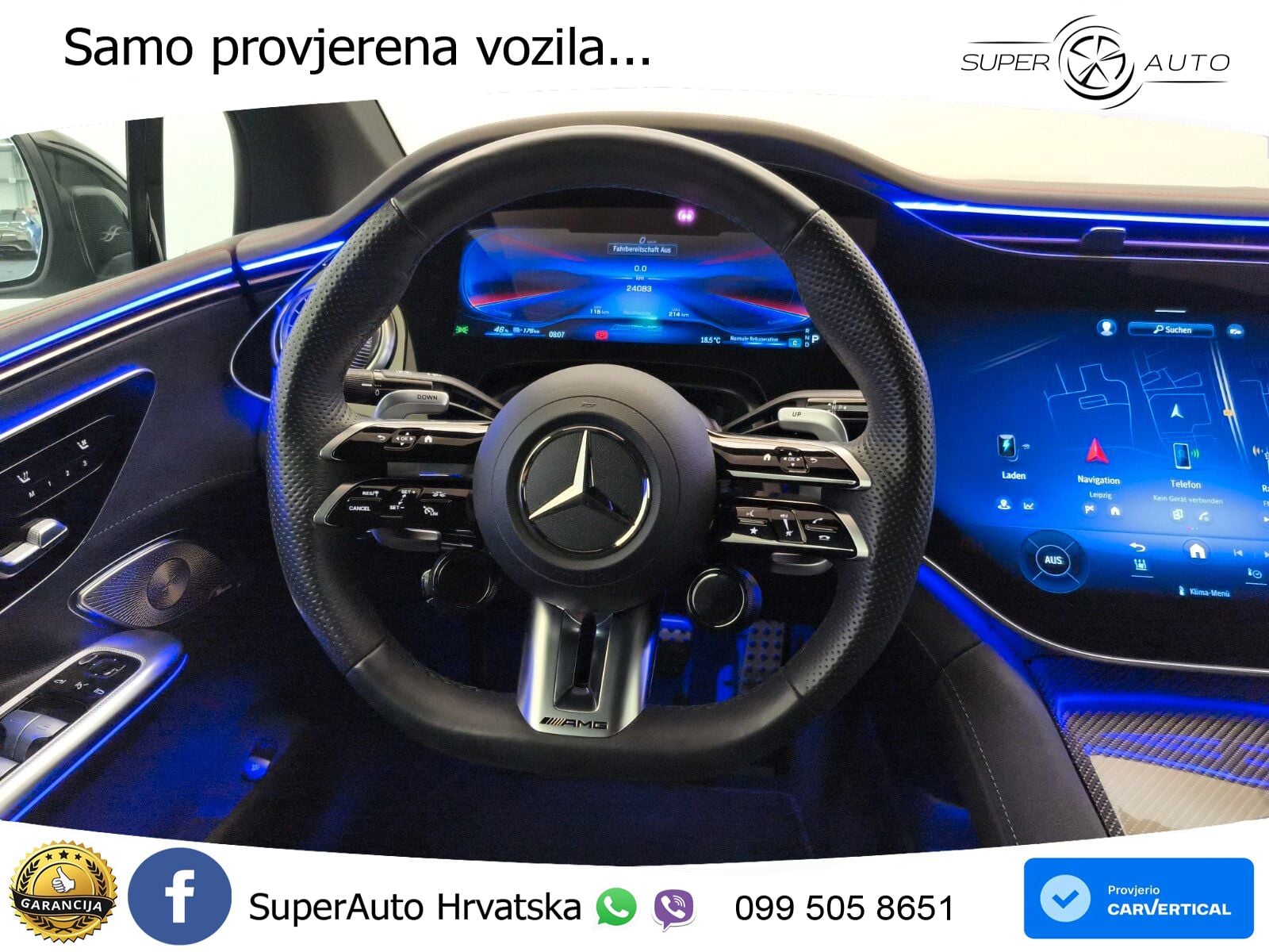 Mercedes EQE AMG 53 100 kWh (625 KS) 4MATIC+ ACC+HEAD+4xGR SJED+360+PANO