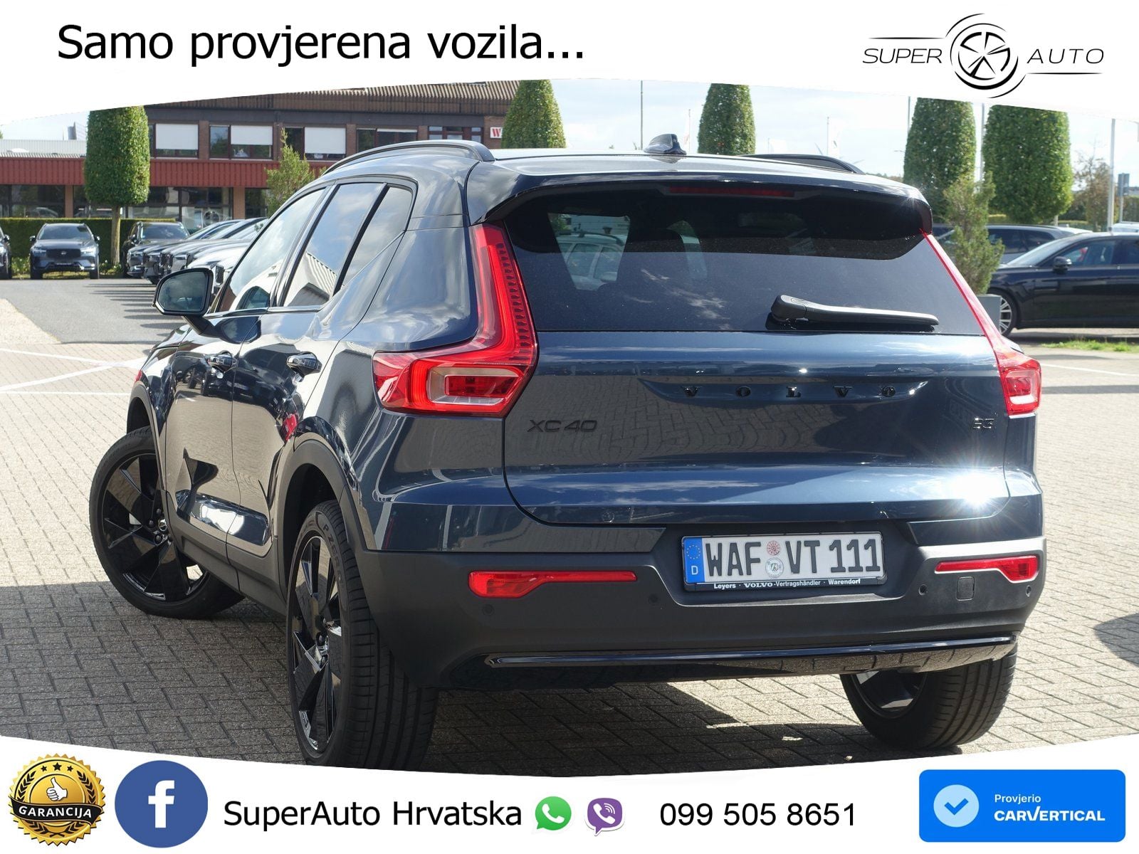 Volvo XC40 2.0 B3 163 KS Automatic LED+GR SJED+ACC
