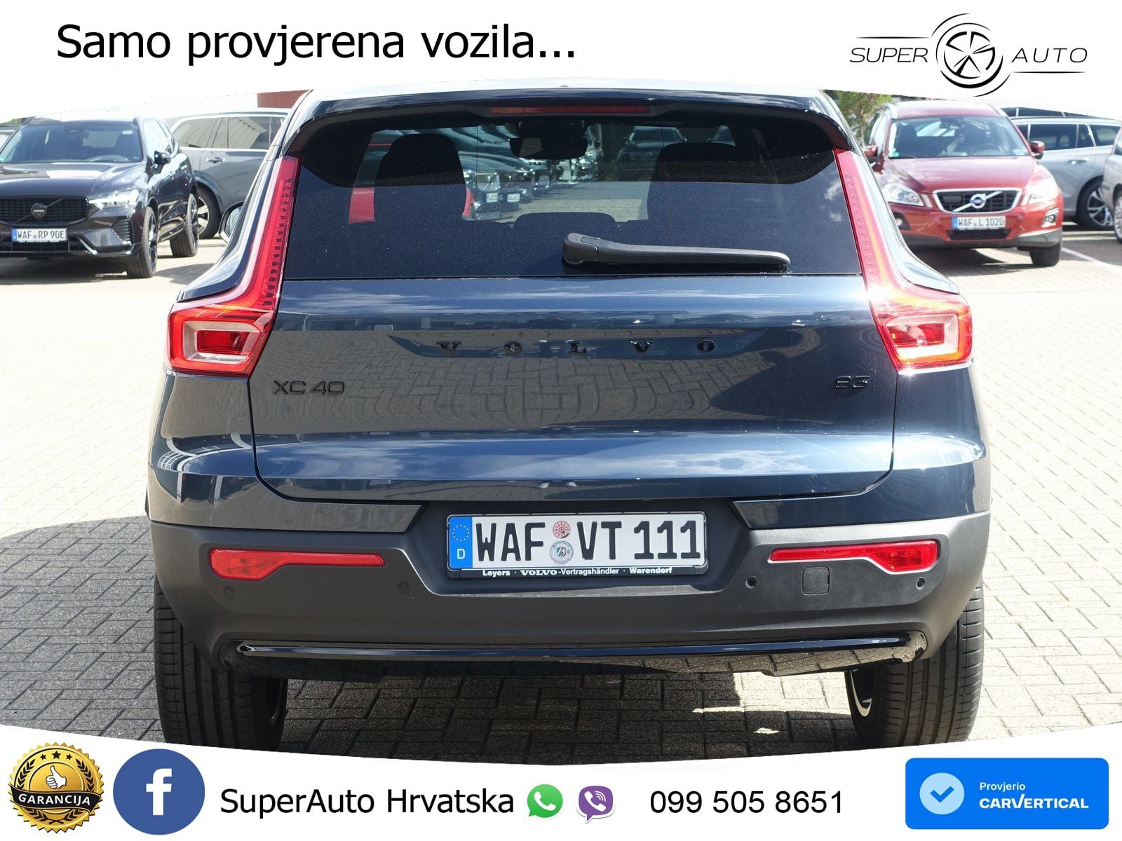 Volvo XC40 2.0 B3 163 KS Automatic LED+GR SJED+ACC