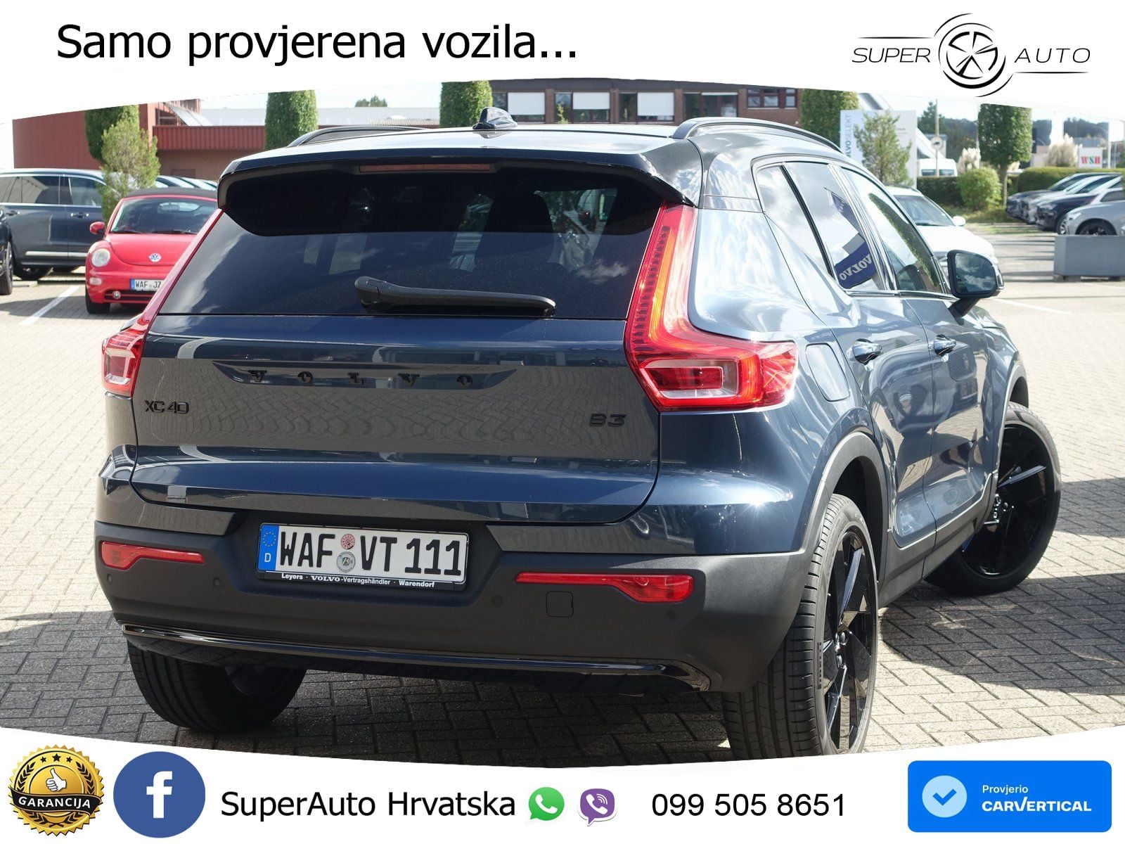 Volvo XC40 2.0 B3 163 KS Automatic LED+GR SJED+ACC